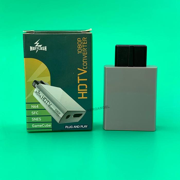 Jual NEW Mayflash For N64/SFC/SNES/GameCube to HDTV Converter