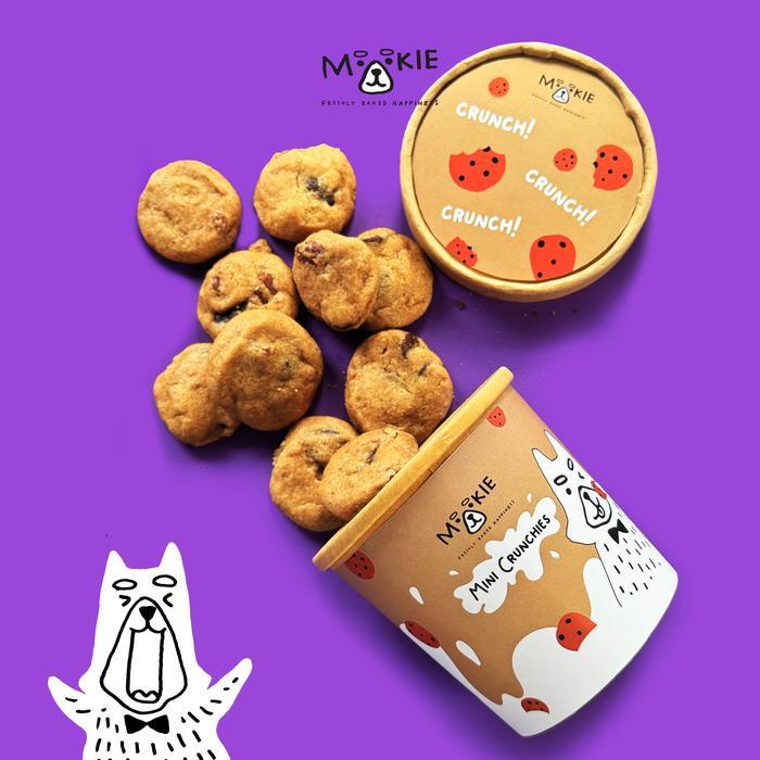 Gambar Mookie's Mini Crunchies Cookies - Pecans dari mookie.id undefined Tokopedia