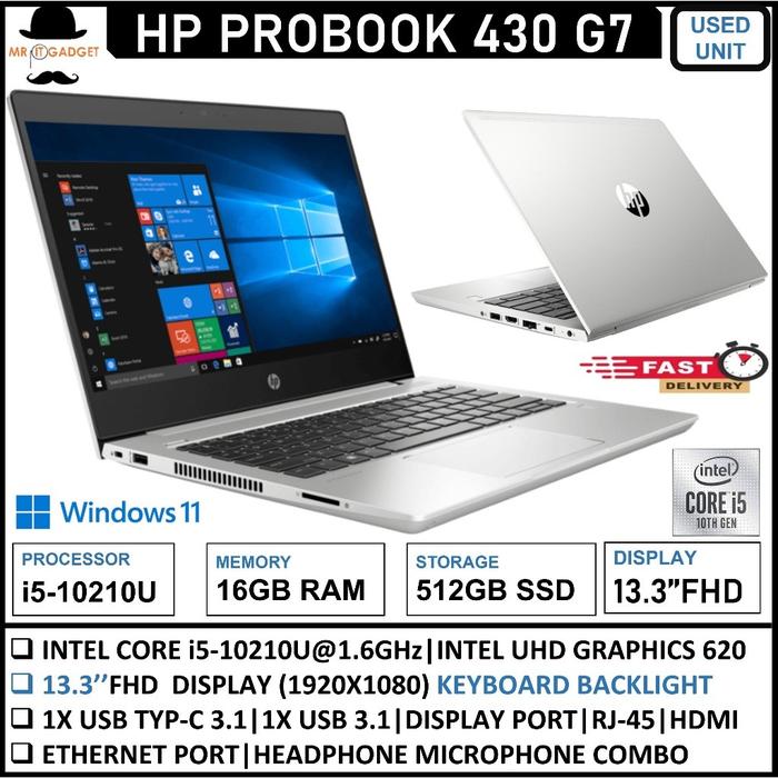 Jual Hp Probook 430 G7 Core i5 10th Gen 14