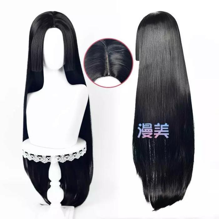 Gambar ORIGINAL 【Rollenz】Ready Boa Hancock One Piece Cosplay Costume Red Dress Kostum Anime Wig - Wig, S dari besi-terbang undefined Tokopedia