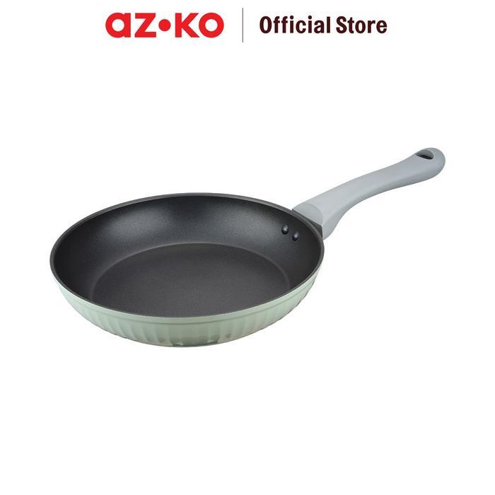 Gambar AZKO Kris 24 cm Linea Wajan Penggorengan - Hijau Frypan Pan Wok Anti Lengket Non Stick Teflon Penggoreng Alat Masak Perlengkapan Dapur dari Kenca Official Store undefined Tokopedia