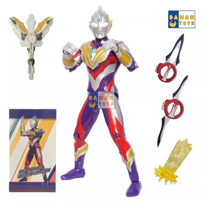 Gambar Mainan Ultraman Trigger Multi Shf Action Figure - Trigger Multi dari damantoys undefined Tokopedia