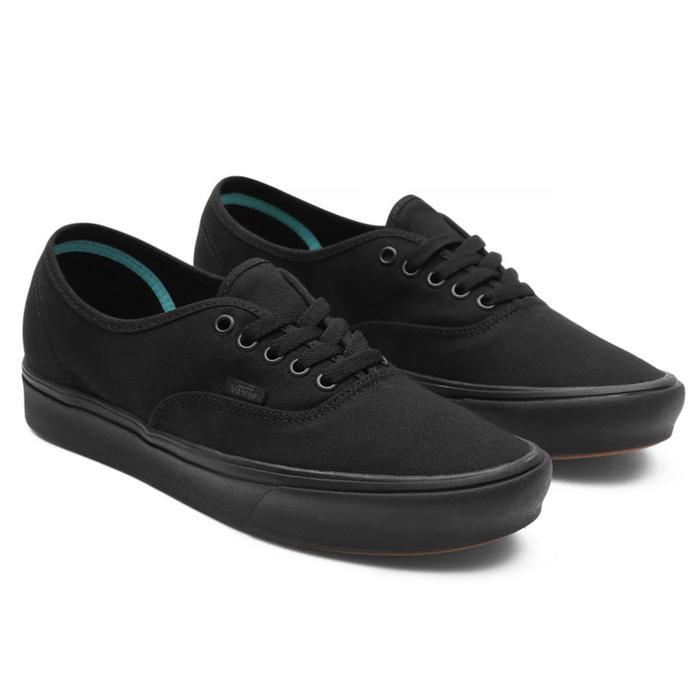 Jual Sepatu VANS Classic COMFYCUSH AUTHENTIC Era Shoes Full Black