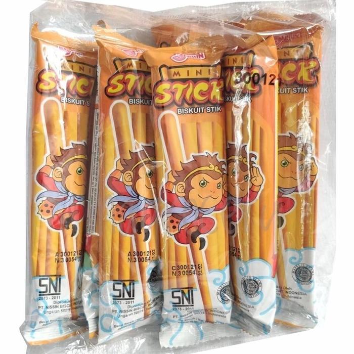 Gambar NISSIN MINI STICK BISKUIT CRACKERS - KUNING 10x13gr dari Sembako Grosir 49 undefined Tokopedia