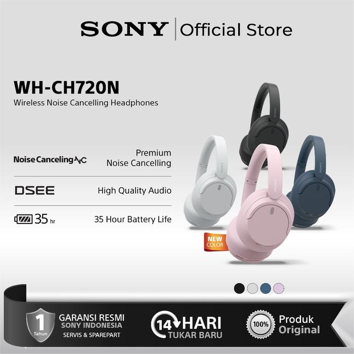 Jual Sony WH CH720 Wireless Headphones WH-CH720 WHCH720 Sony