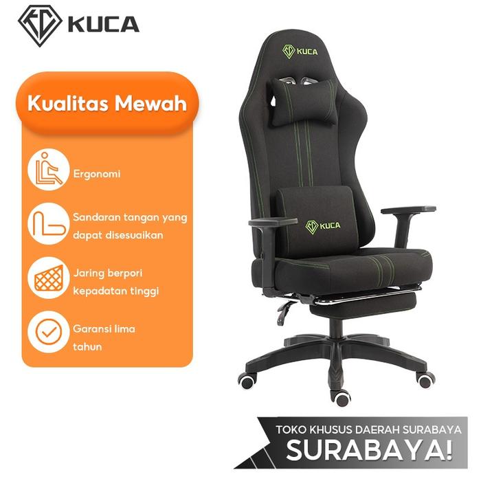 Jual [Pengiriman dari Surabaya] KUCA Kursi Gaming Chair Komputer