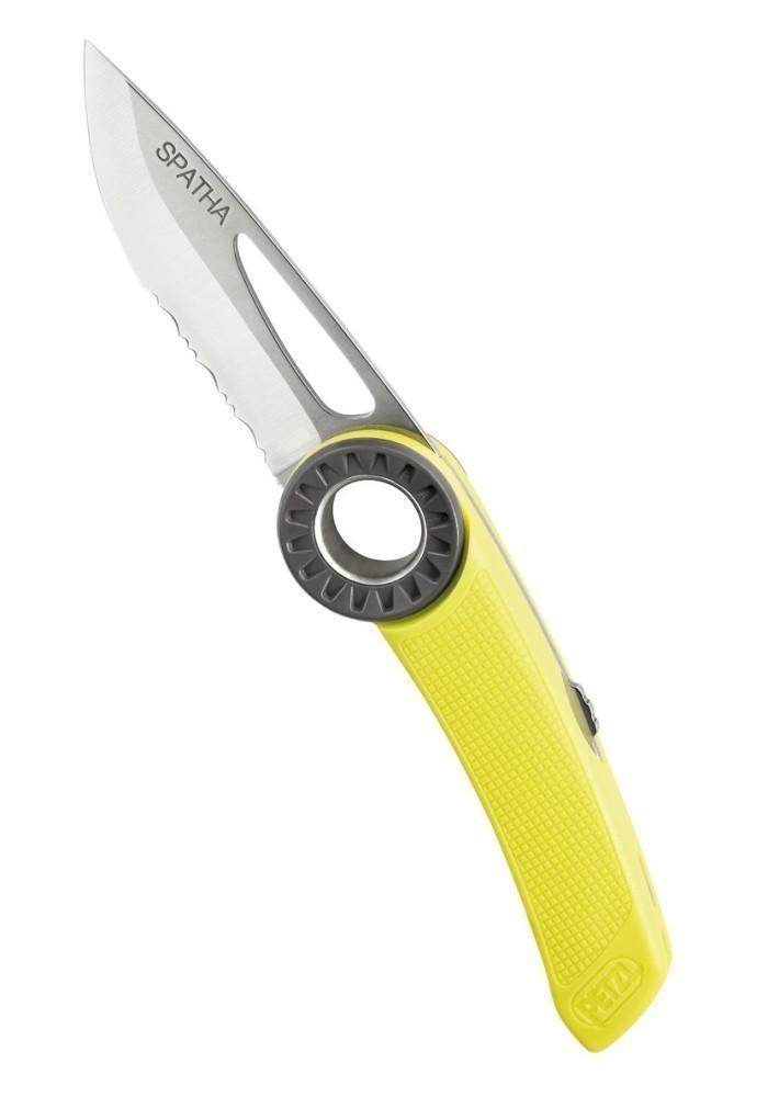 Gambar PETZL SPATHA Knife with Carabiner Hole for Industrial Work - Kuning dari Baraka Safety undefined Tokopedia