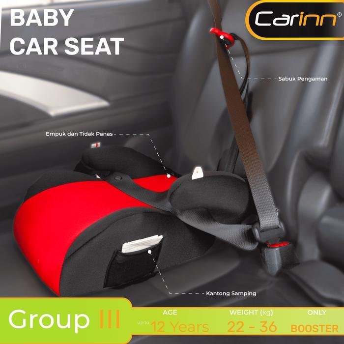 Jual Carinn Backless Booster Car Seat Tempat Duduk Anak Di Mobil