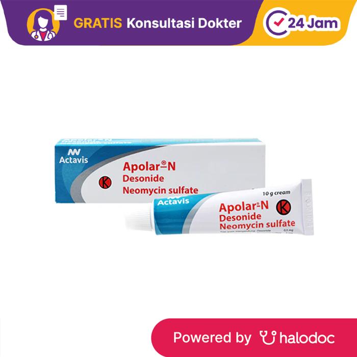 Gambar Apolar N Cream 10 g - Infeksi Kulit - Halodoc dari Apotek Mitra Medika Batubulan Bali undefined Tokopedia