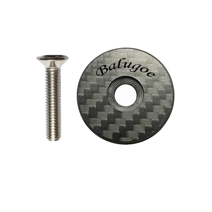 Jual Top Cap Carbon Tutup Stem Balugoe Flat Wcs Headset Karbon