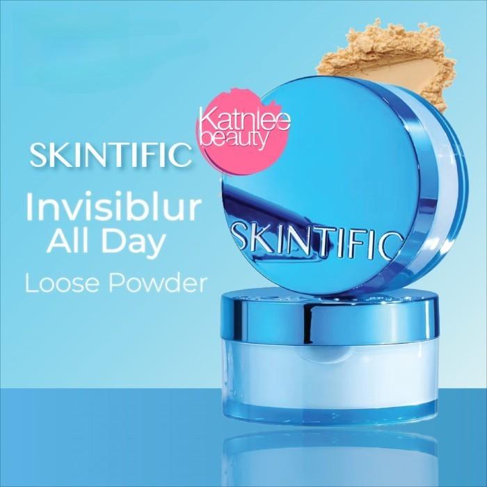 Gambar SKINTIFIC Invisiblur All Day Loose Powder | Bedak Tabur 10g - LOOSE 01Vanilla dari Kathlee Beauty undefined Tokopedia