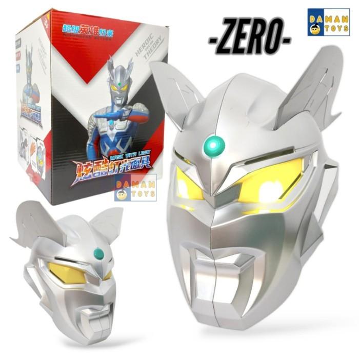 Gambar Mainan Topeng Ultraman Zero (Tidak Bisa Lihat Keluar) - Topeng Zero dari damantoys undefined Tokopedia