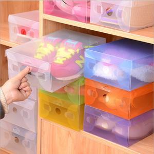 Gambar kotak sepatu plastic box shoes transparant sandal warna warni dari All you need os undefined Tokopedia