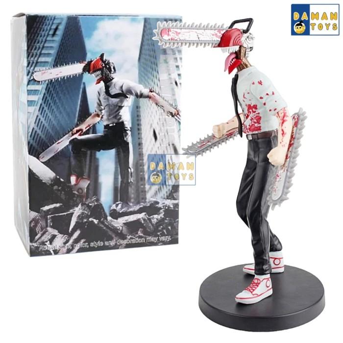 Gambar Chainsaw Man Action Figure Makima Denji Power Pochita Pajangan Anime - Denji Chainsaw dari damantoys undefined Tokopedia