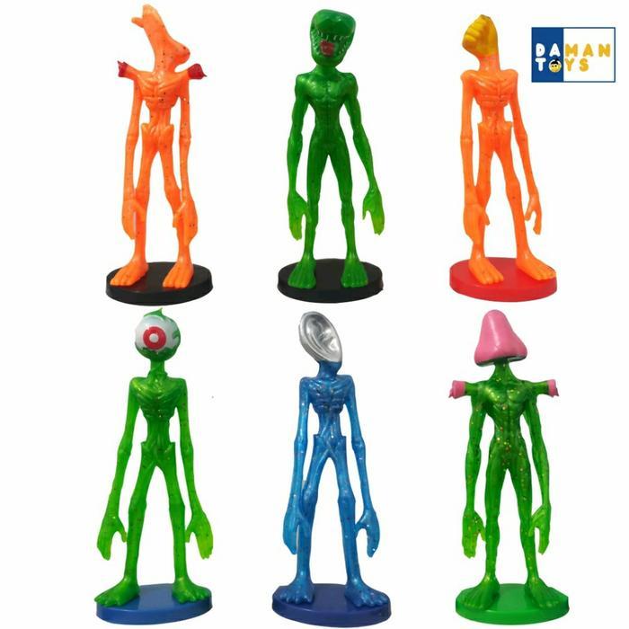Gambar Siren Head Sirenhead Action Figure - 6pcs body scray dari damantoys undefined Tokopedia