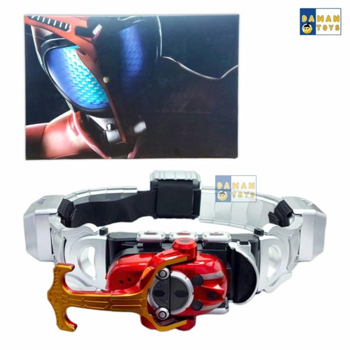 Gambar Mainan Senjata Kamen Rider Kabuto Zecter Driver Belt DX Sabuk - HiGrade Merah dari damantoys undefined Tokopedia