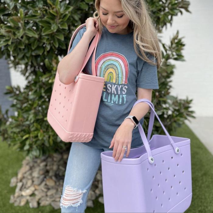 Jual Extra Large Bogg Bag Summer EVA Beach Bag Basket Women Picnic