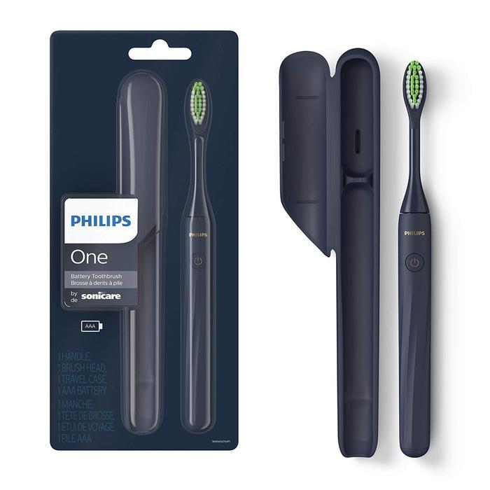 Gambar PT SINAR! Philips One by Sonicare Battery Toothbrush - Pilih Warna - Midnight Blue dari PT SINARMULYA undefined Tokopedia