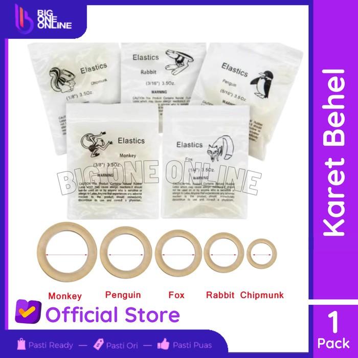 Gambar Dental Karet Elastik, Ortho Gigi Behel Elastis, Elastics Rubber Band - 3/16" dari Big One Online undefined Tokopedia