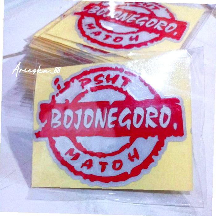 Gambar Sparepart dan aksesoris Psht Bojonegoro  Stiker Cutting posfor psht terate  ew3l8 dari KHOLIL STORE' undefined Tokopedia