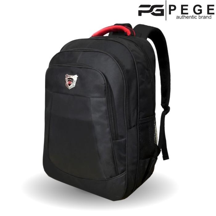 Gambar Tas Ransel Laptop PEGE Tas Sekolah Serba 50 Ribuan Free Raincover Pelindung Hujan - PG 55k - 8803 dari Pege Official Store undefined Tokopedia