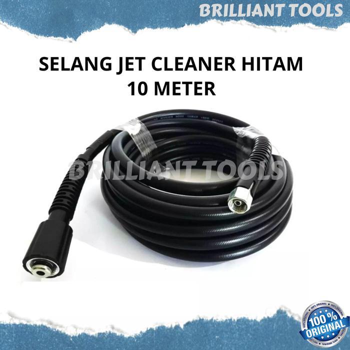 Gambar KDK - SELANG JET CLEANER HITAM / STEAM HIGH PRESSURE 5 10 15 20 25 M - 10 METER dari brillianttools undefined Tokopedia