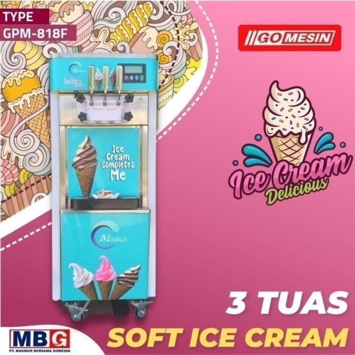 Gambar Mesin Soft Ice Cream 3 Tuas Gea D-880 Soft Ice Cream Machine - GOMESIN dari DISTRIBUTOR GEA GETRA JAKARTA undefined Tokopedia