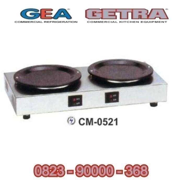 Gambar Coffee Warmer Getra plus 2 Decanter Pemanas Kopi dan Teh Getra CM-0521 - CM-0521 dari DISTRIBUTOR GEA GETRA JAKARTA undefined Tokopedia