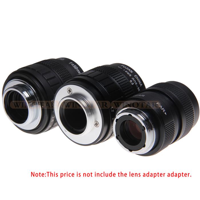 Jual 25mm 50mm 35mm C Mount CCTV Lens for M4/3 Olympus