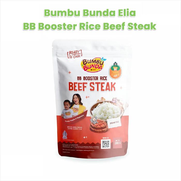 Gambar Bumbu Bunda Elia BB Booster Rice Mpasi Anak 200 g - Beef Steak dari BEAUTIQME undefined Tokopedia