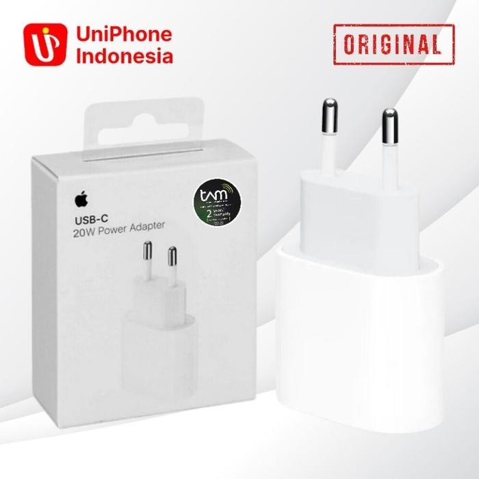 Jual Murah Charger iPhone 20W USB-C Power Adapter for iPhone Fast