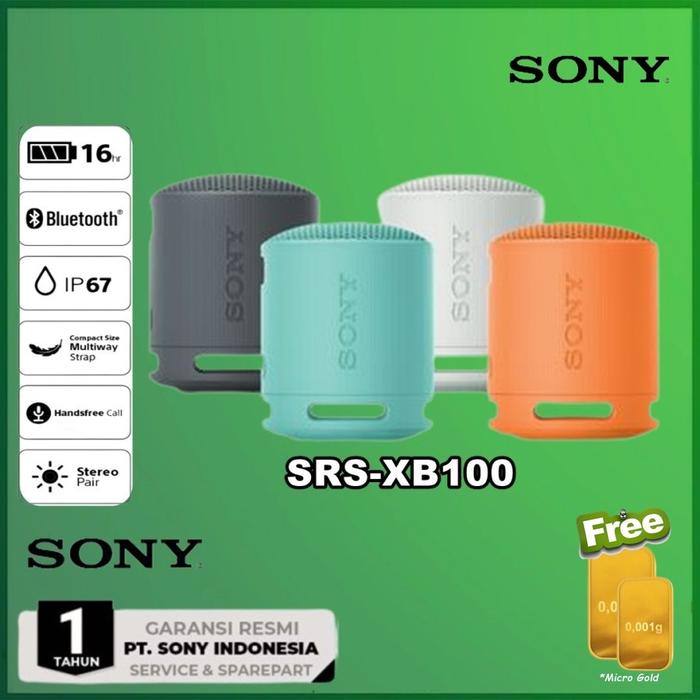 Srs Xb10 Sony Xbass Bluetooth Jual [DISKON] Sony SRS-XB100