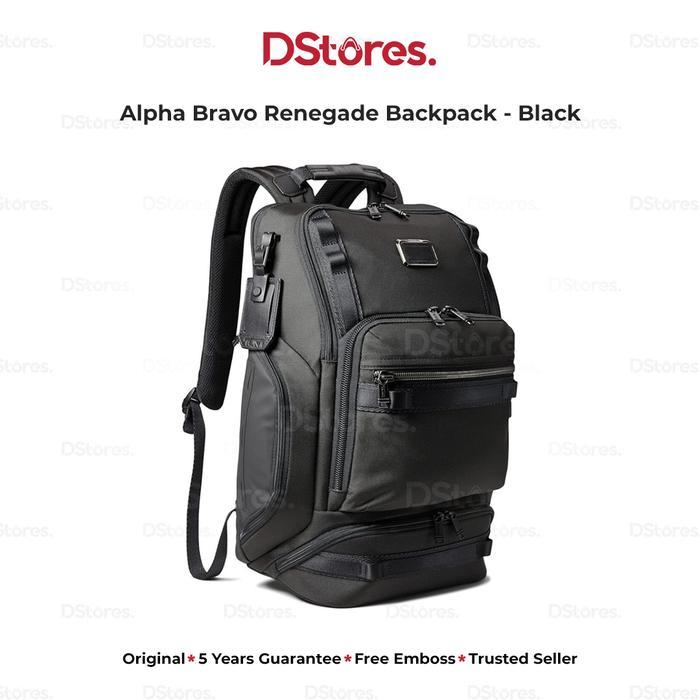 Jual TUMI Tas Ransel Alpha Bravo Renegade Backpack Black