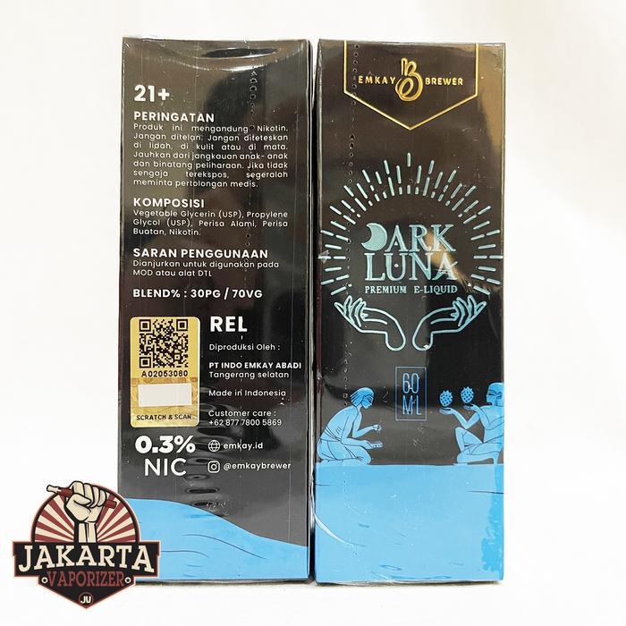 Gambar Baru Dark Luna Strawberry Graham Cheesecake 60Ml By Emkay X Cmw Liquid - 3MG dari tokosumberkuwu1 undefined Tokopedia