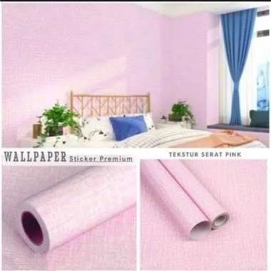 Gambar WALLPAPER STIKER DINDING PART 2 - TEKSTUR PINK dari CM-Sh0p undefined Tokopedia