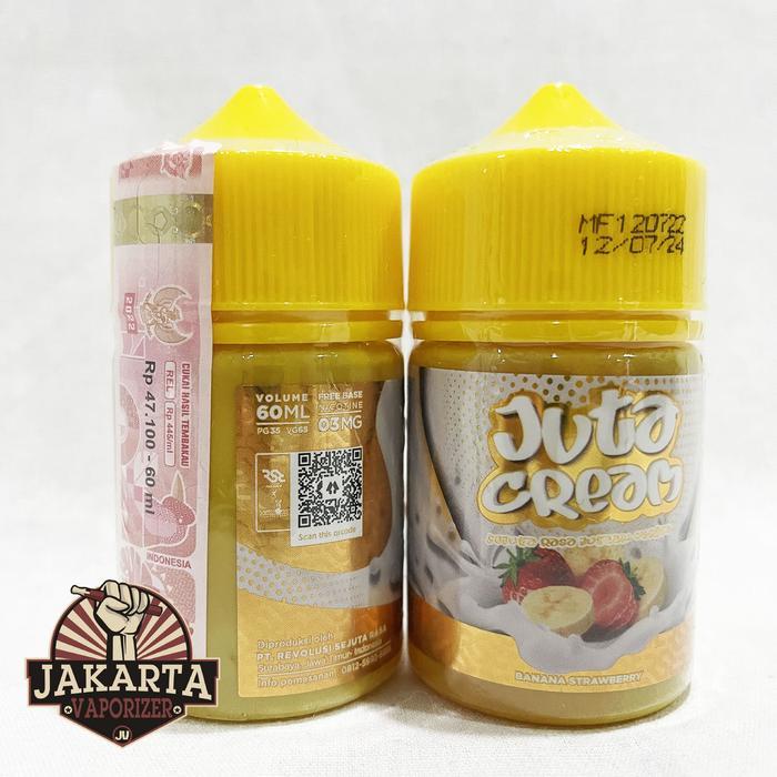 Gambar Baru Juta Cream Banana Strawberry 60Ml By Rsr Brew - 3MG dari tokosumberkuwu1 undefined Tokopedia