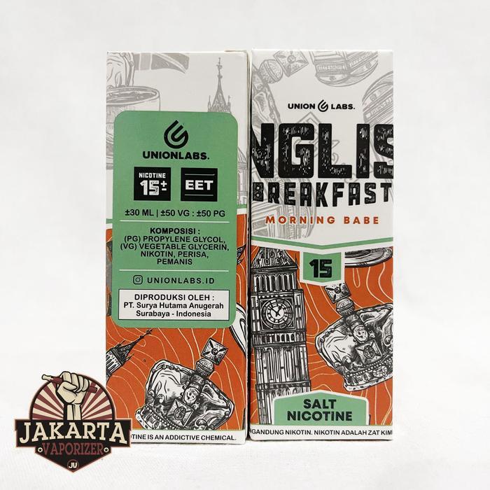 Gambar Baru [Salt] English Breakfast V3 Morning Babe 30Ml By Unionlabs - 15MG dari tokosumberkuwu1 undefined Tokopedia