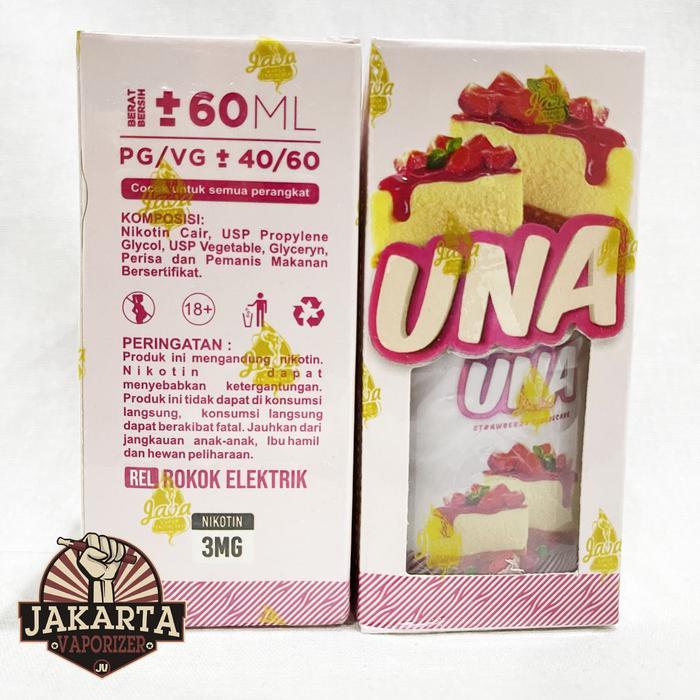 Gambar Baru Una Strawberry Cheesecake 60Ml By Vaporking X Boss - 3MG dari tokosumberkuwu1 undefined Tokopedia