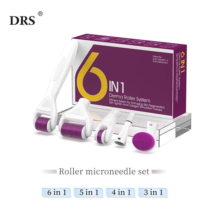 Jual DRS In Microneedling Derma Roller Device Kits 12 300