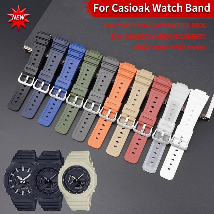 Jual Rubber Strap for Casio G SHOCK GA 2100 DW-5600 Sport Bracelet