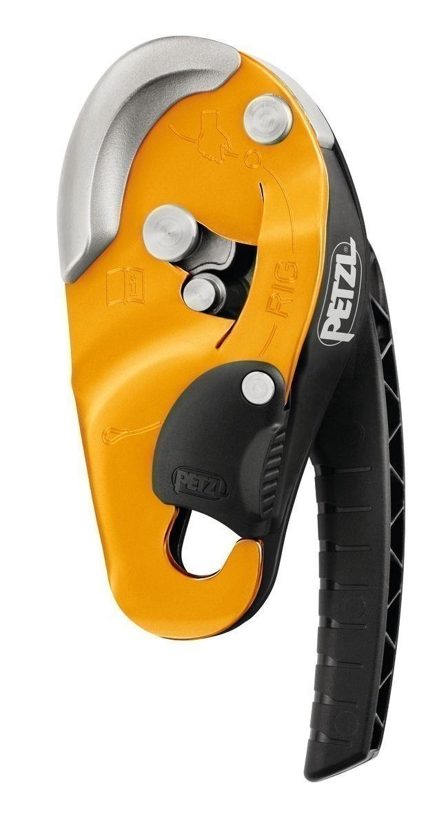 Gambar PETZL RIG Compact Self-Braking Descender for Experienced Users - Kuning dari Baraka Safety undefined Tokopedia
