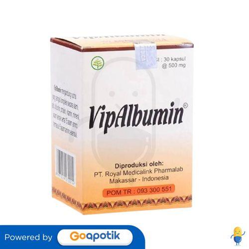 Gambar VIPALBUMIN BOTOL 30 KAPSUL dari Apotek Kosambi By GoApotik undefined Tokopedia