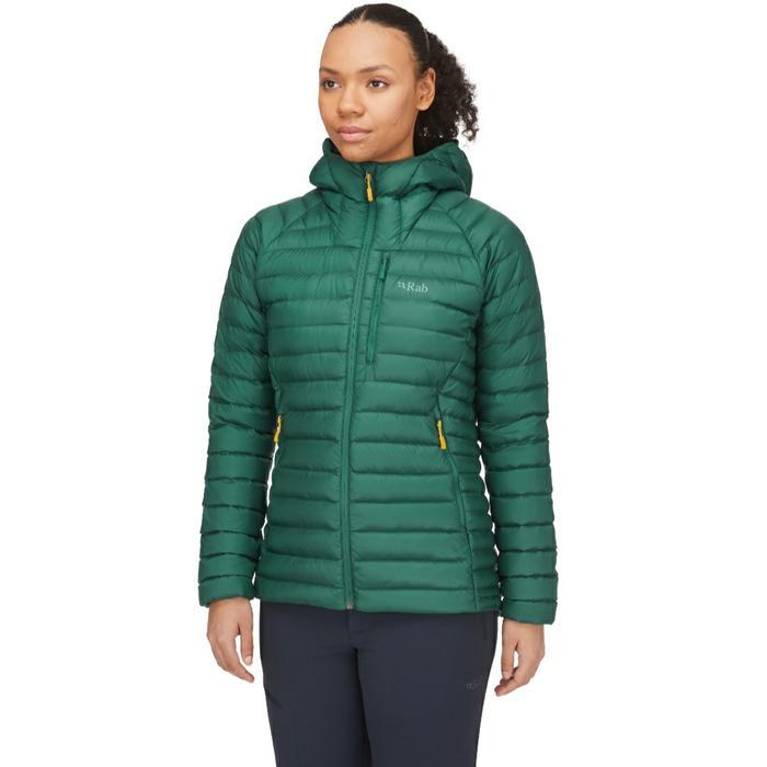 Jual JAKET WINTER RAB MICROLIGHT ALPINE WOMENS GREEN SLATE JAKET