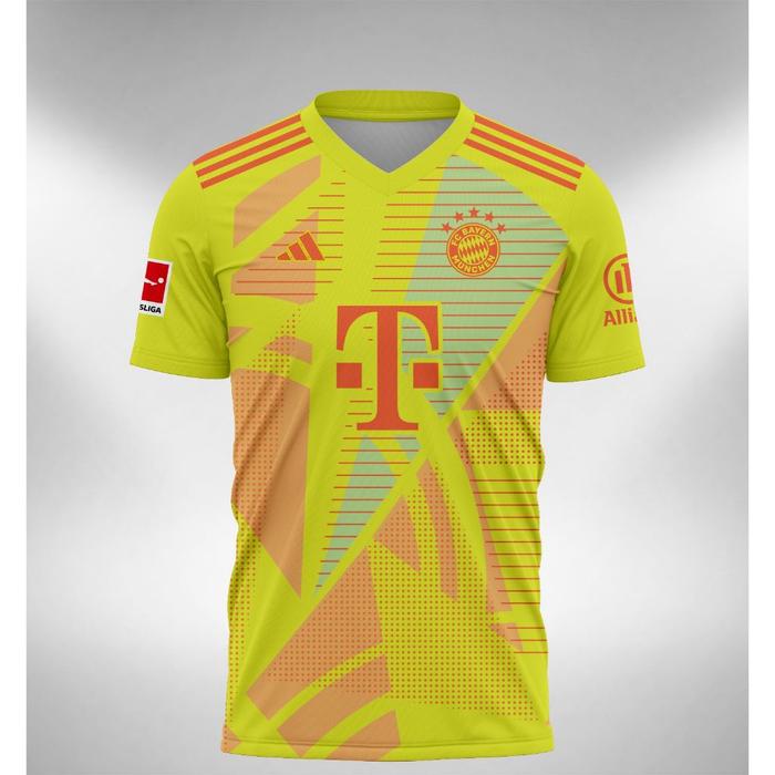 Gambar Jersey Bayern Munchen Gk Kiper 2024 2025 - Kuning, S dari tadestata undefined Tokopedia