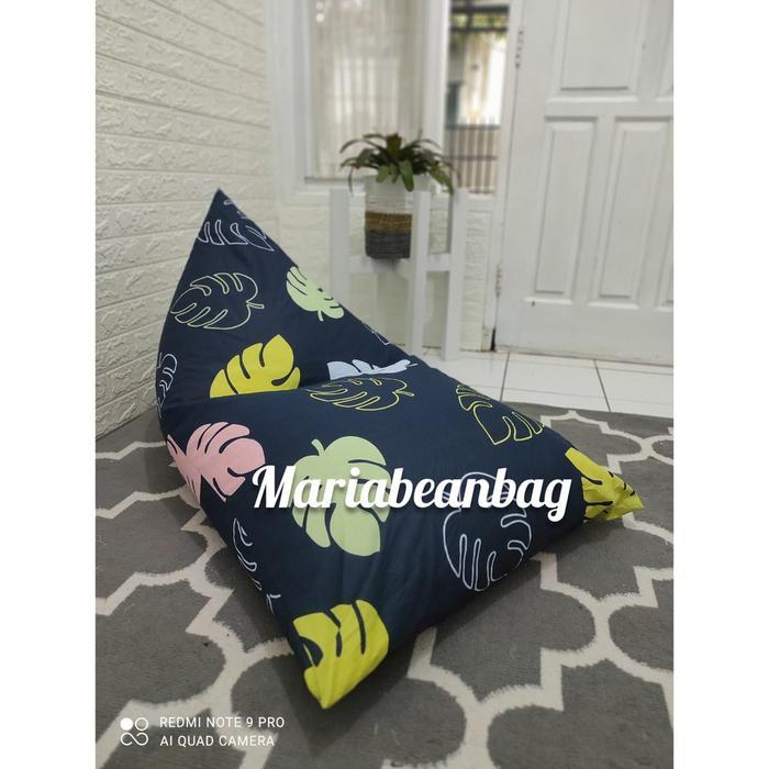 Gambar bantal cafe bean bag jumbo dewasa segitiga bantal santai Bean bag - 001 dari AUTOCARE JAYA undefined Tokopedia