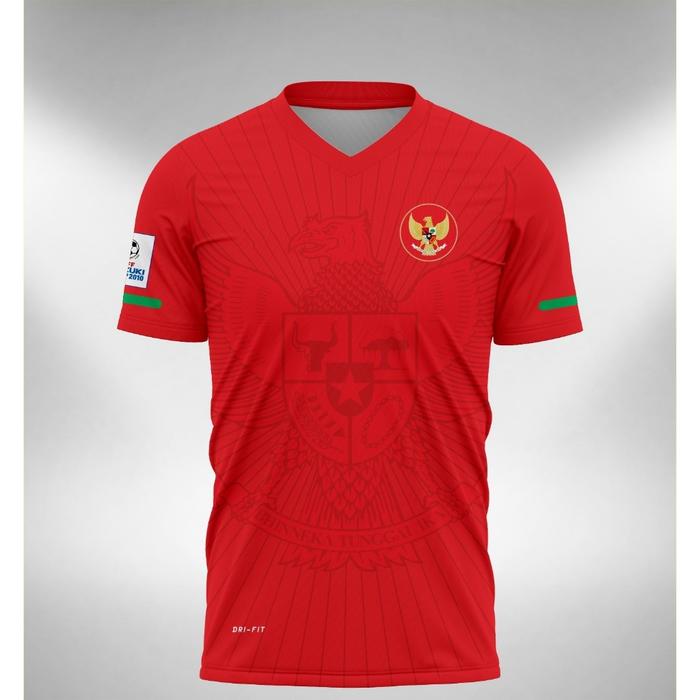 Gambar Jersey Timnas Indonesia 2010 Home Away Lengan Pendek Panjang - HOME PENDEK, S dari tadestata undefined Tokopedia