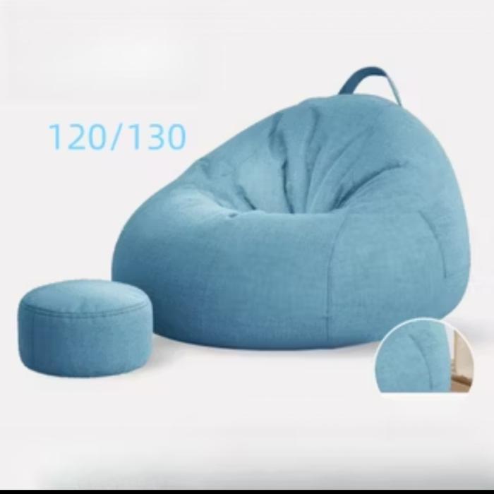 Gambar bean bag jumbo dewasa segitiga bantal santai - 001, plus isi dari AUTOCARE JAYA undefined Tokopedia