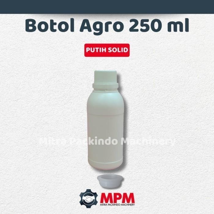 Gambar Botol Agro 250ml HDPE Botol Labor 250ml Warna Putih - Putih Solid, ISI 30 Pcs dari Mpackindo Machinery undefined Tokopedia