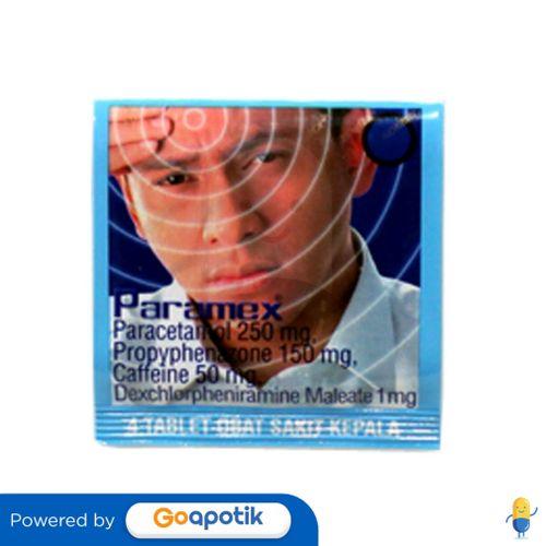 Gambar PARAMEX STRIP ISI 4 TABLET dari Apotek Gemilang Bandung by GoA undefined Tokopedia