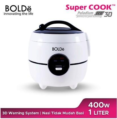 Gambar Bolde - Rice Cooker Super Cook 3D Palladium ECO - Hitam - Hitam dari Millennium Electronic undefined Tokopedia